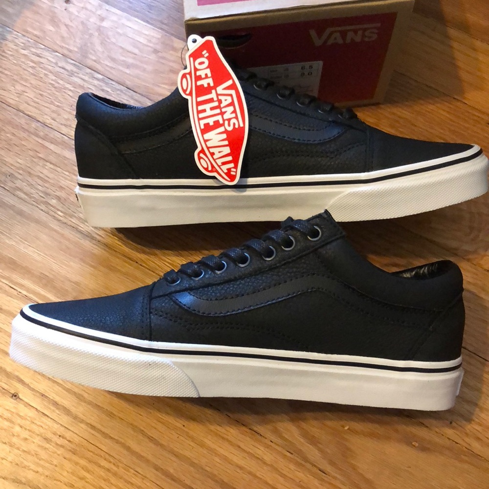 NewinBox Vans Old Skool Premium Leather Black